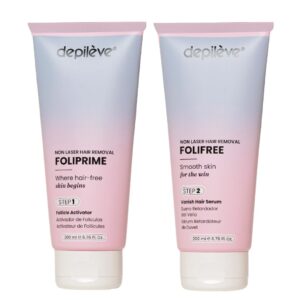 Depilève Foliprime + Folifree 200ml Hair Growth Inhibitor