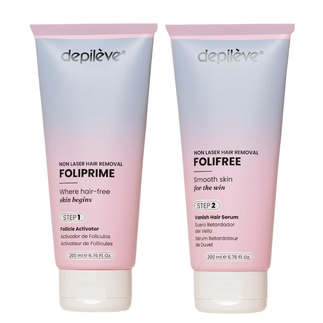 Depilève Foliprime + Folifree 200ml Hair Growth Inhibitor